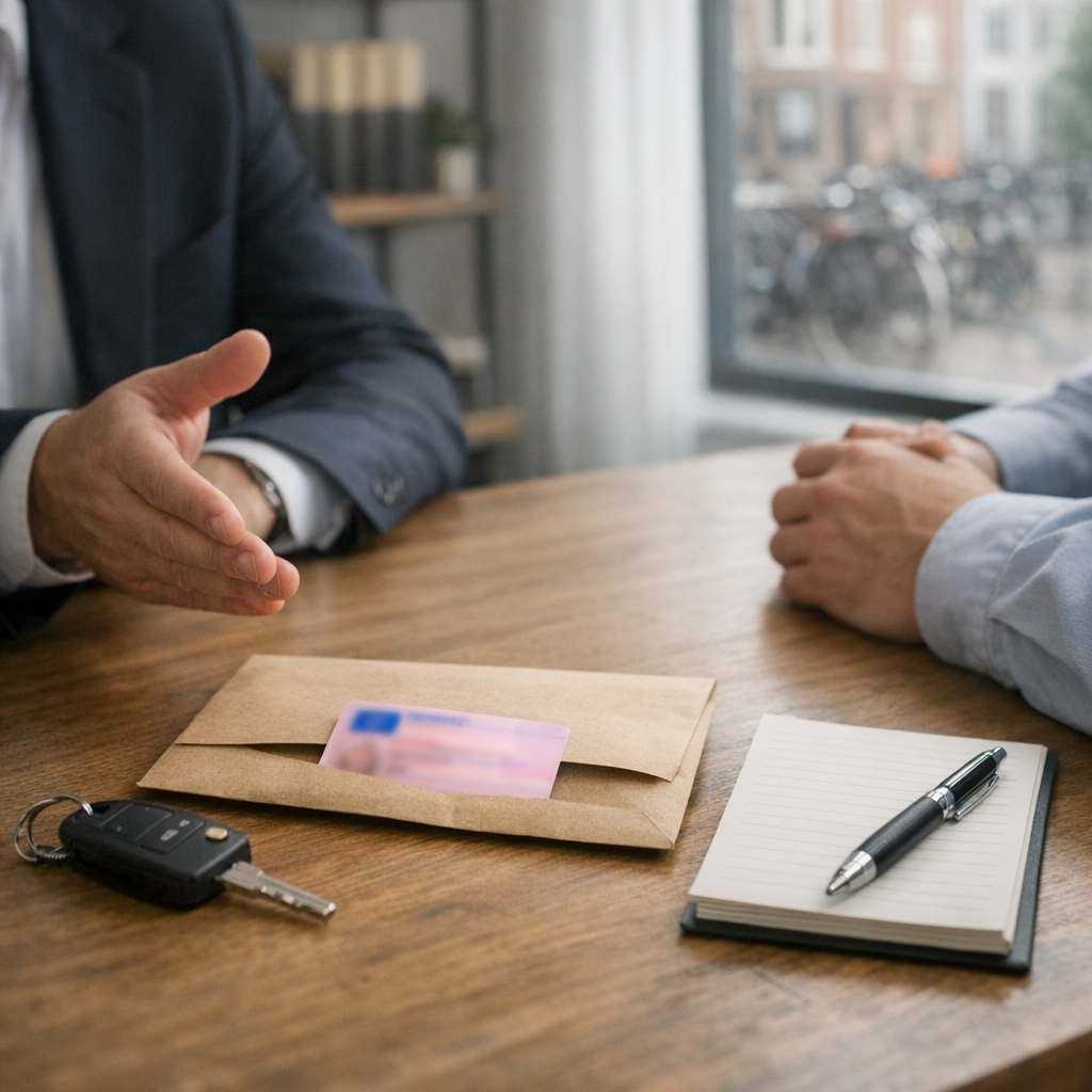 Rijbewijs ingevorderd