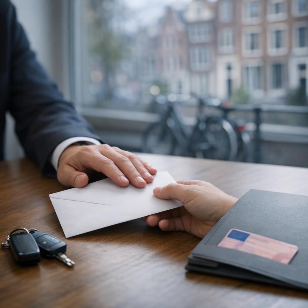 Brief CVOM rijbewijs