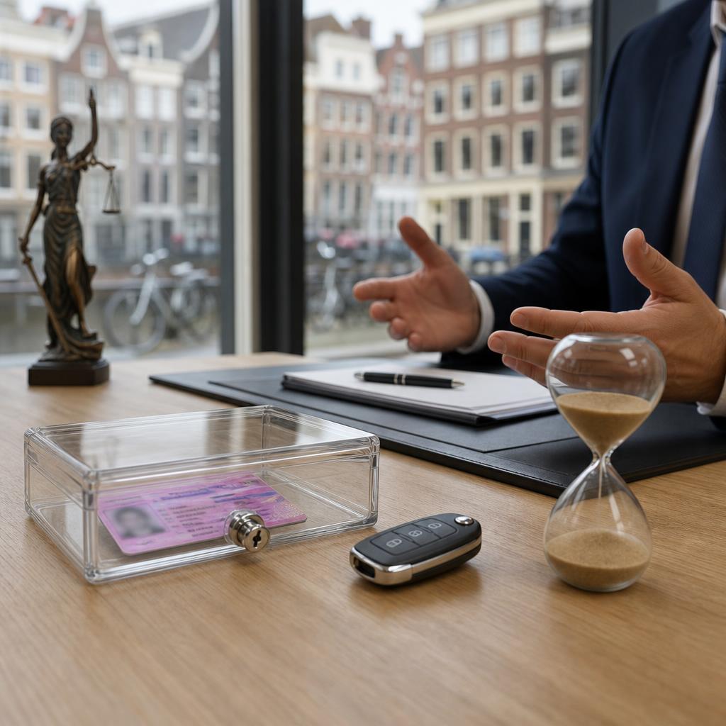 Hoe lang mag het CBR uw rijbewijs inhouden?