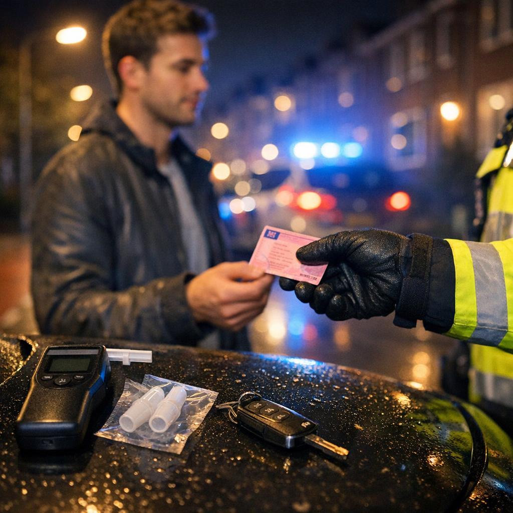 Ingevorderd rijbewijs alcohol beginnende bestuurder