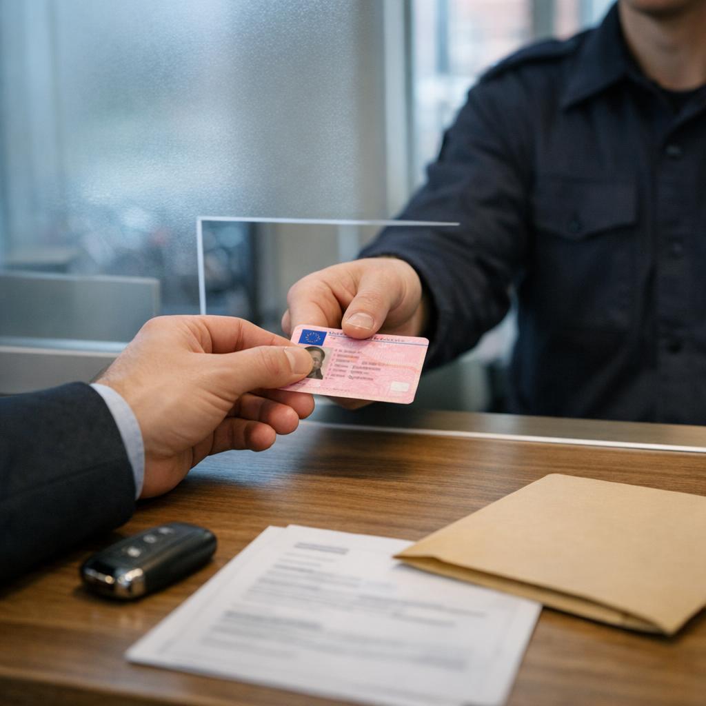 Ingevorderd rijbewijs inleveren