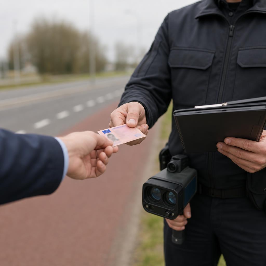 Procedure invordering rijbewijs snelheid